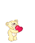 Gif animé coeur comique